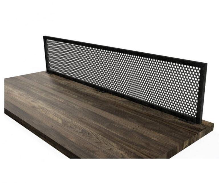 SINGLE DESKTOP DIVIDER SCREEN OPTIONS Iron Age Office