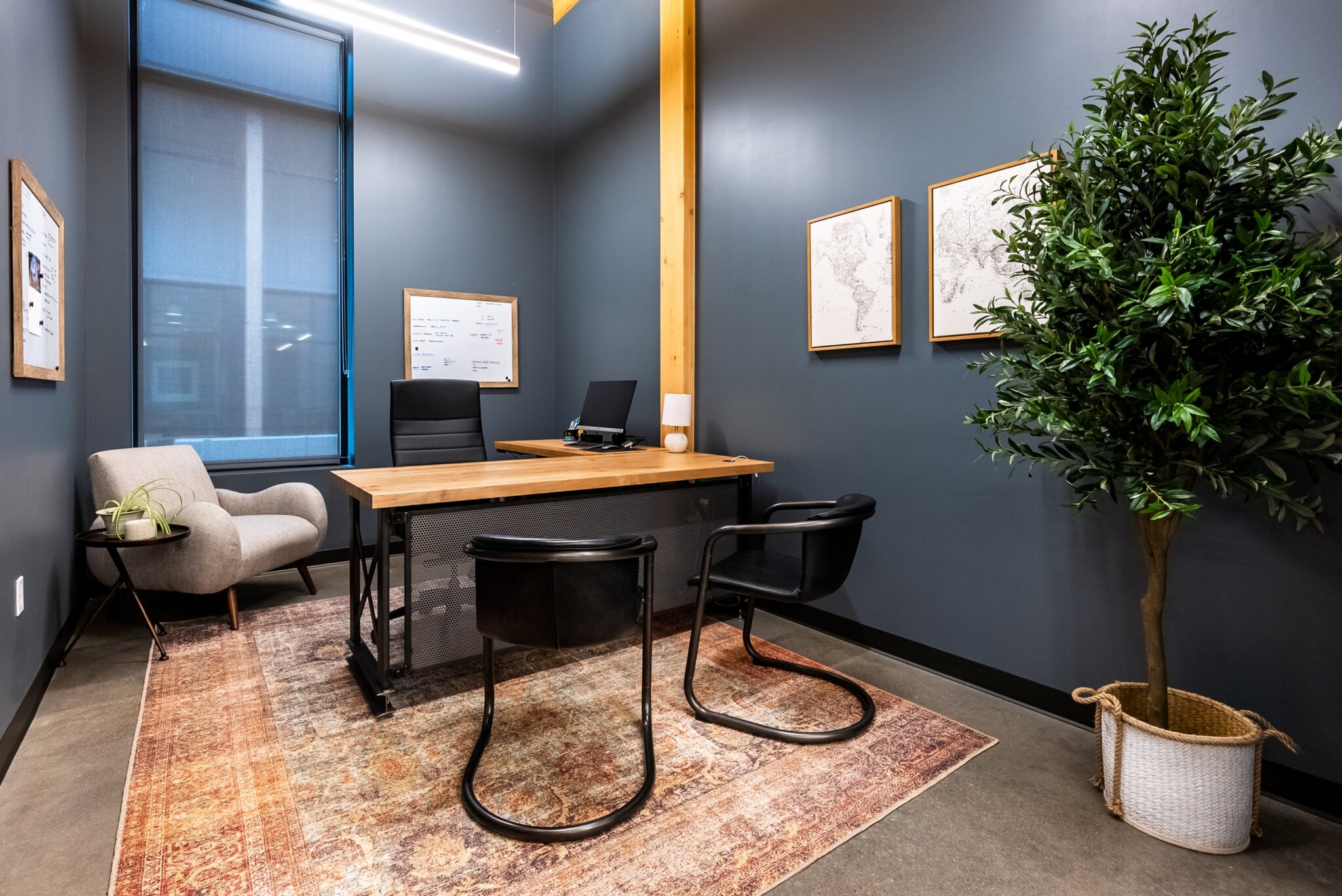 Carruca Desk | Iron Age Office