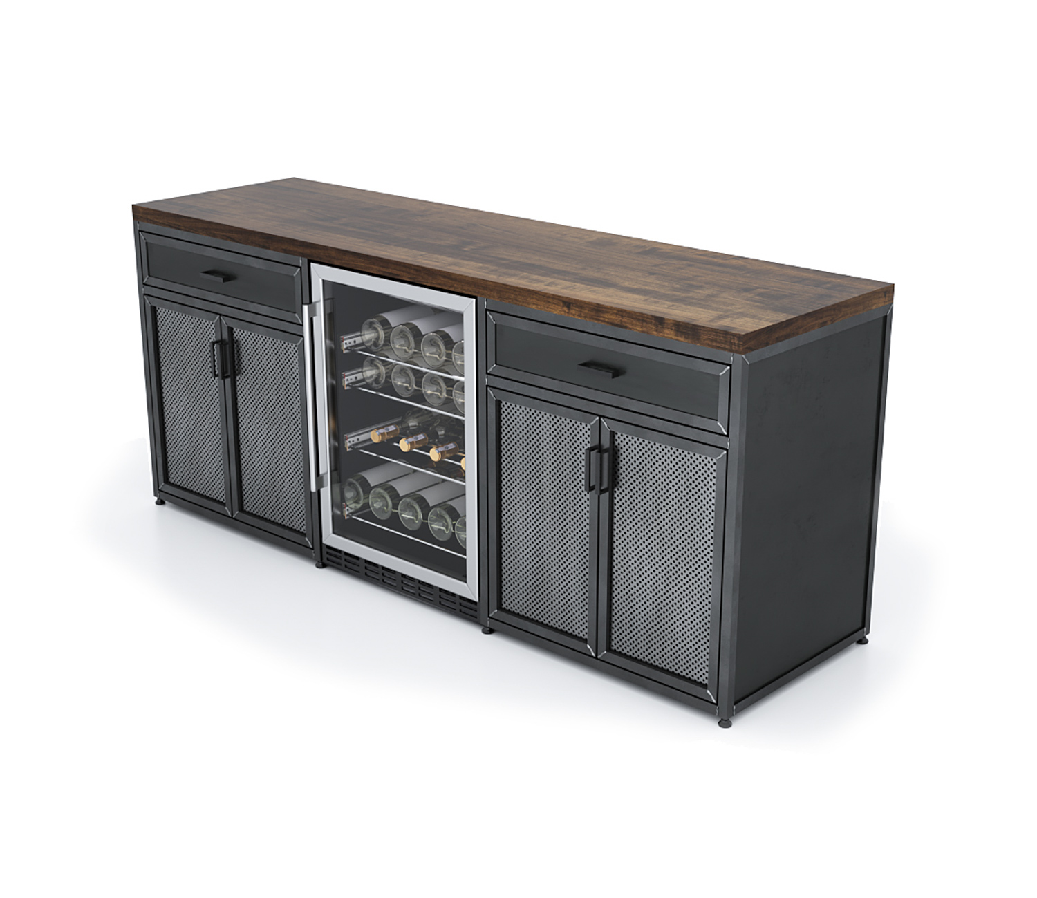 Koolerwave アメリカンビンテージ　キャビネット　シェルフ EDWIN COOLER [72